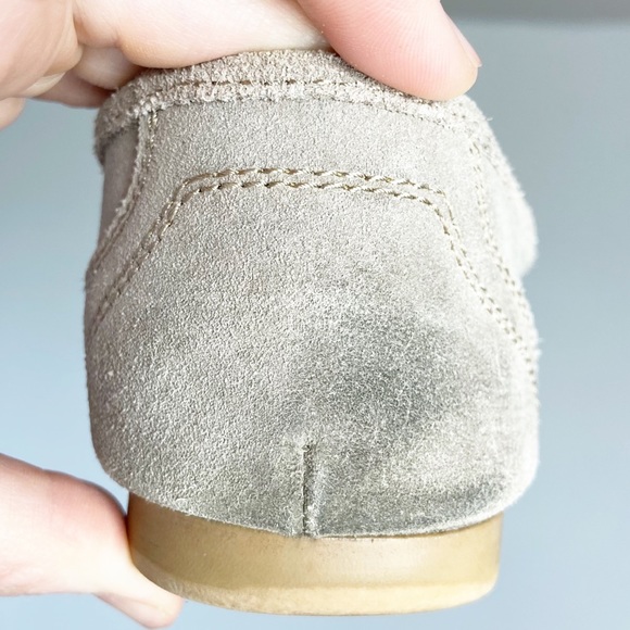 Franco Sarto Taupe Leather Porter Professional Work Loafers - Picture 4 of 4